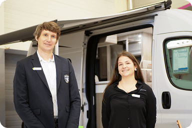 Why is an RV rental division becoming popular for dealers?