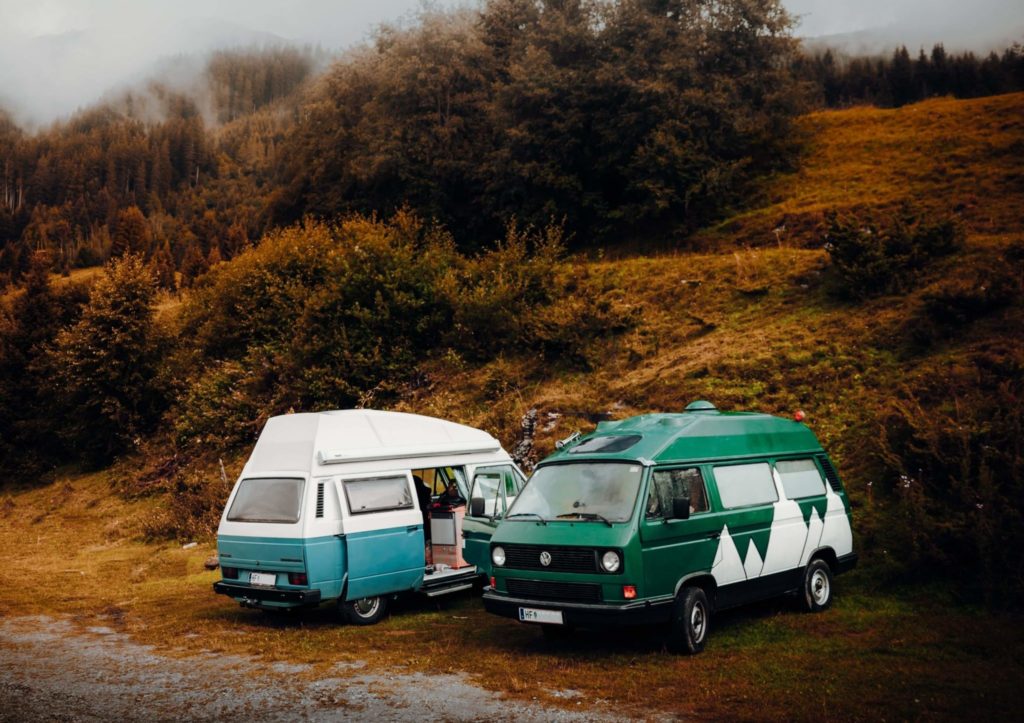 Two vans